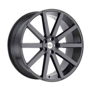 Redbourne Wheels – KENSINGTON – Gunmetal – 22″x10″ 35mm – All weather Wheels – 2210KEN355120G72